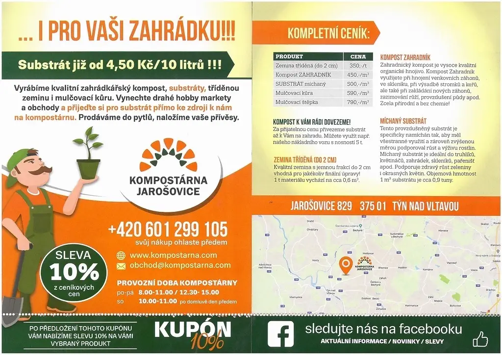 AKCE- SLEVA 10 % NA VYBRANÉ PRODUKTY