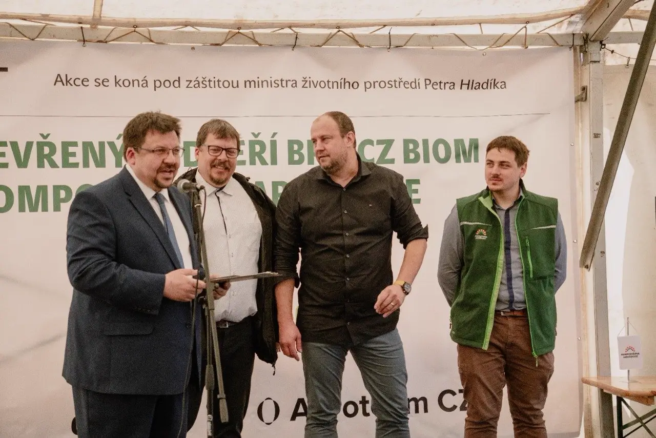 Bioplynka v Jarošovicích: Největší zařízení svého druhu v kraji slavnostně otevřelo novou etapu provozu