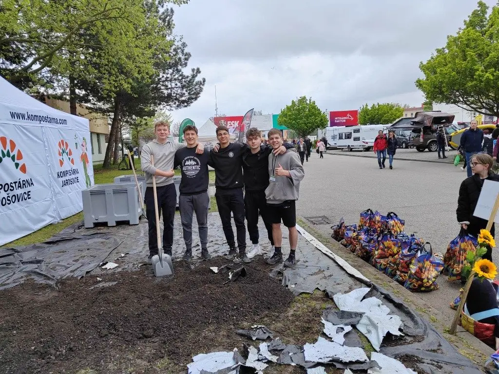 Expozici Kompostárny Jarošovice na HOBBY 2023 navštívily tisícovky návštěvníků