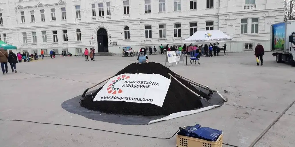 Kompostárna Jarošovice na táborském Dni Země 2022