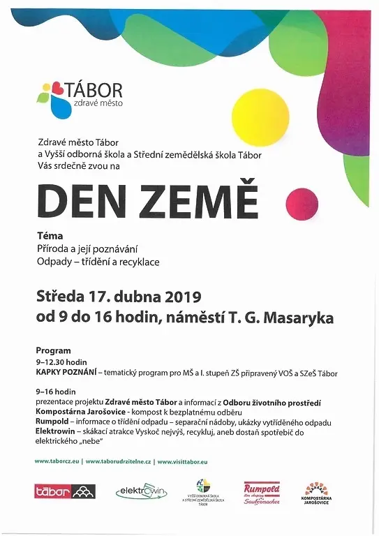 Kompostobraní v Táboře na Den Země