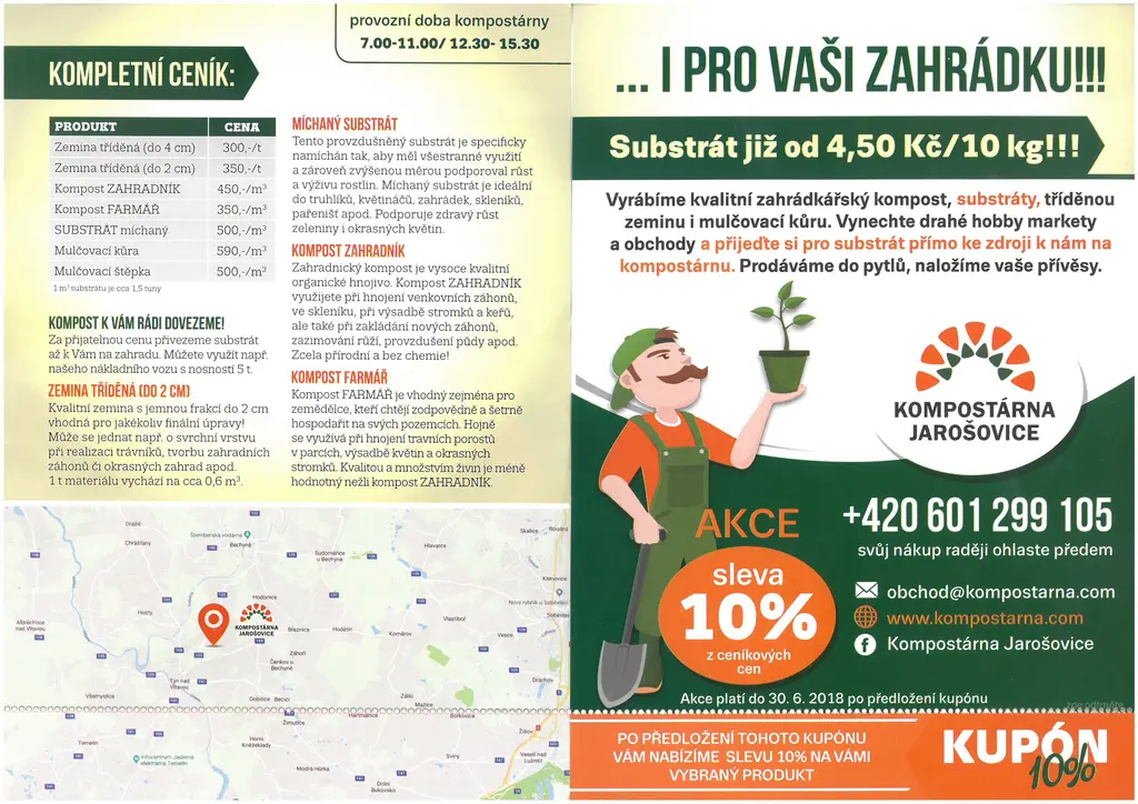 POZOR !! Jarní cenová akce na naše produkty