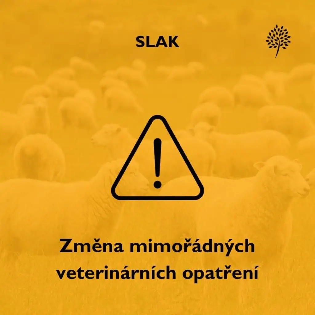 Zrušení opatření proti slintavce a kulhavce